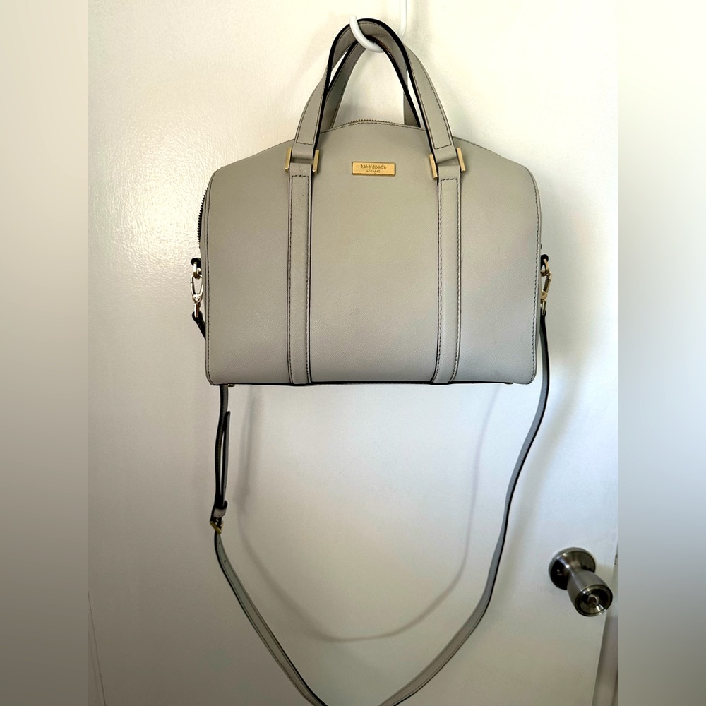 Kate Spade Grey Handbag or Shoulder Bag